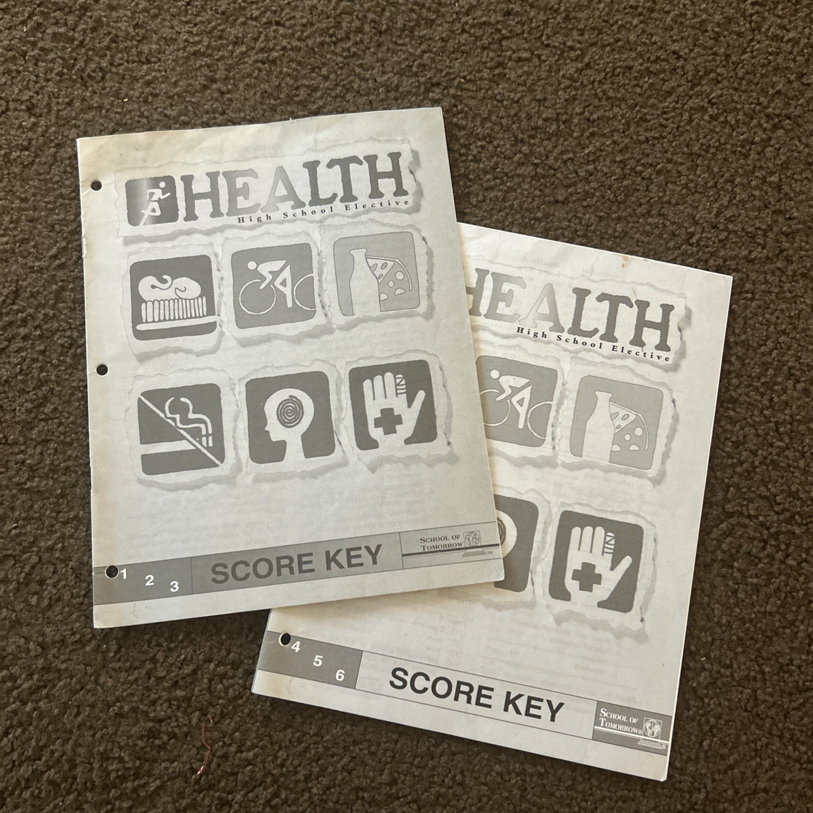 Accelerated Christian Education Health High School Elective Score Keys 1-6