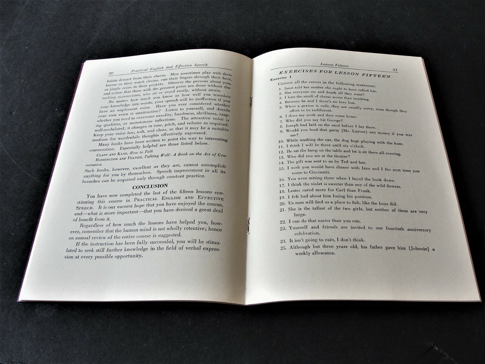 A New Self-Teaching Course in Practical English 15 Booklets Boxed Set 1940.