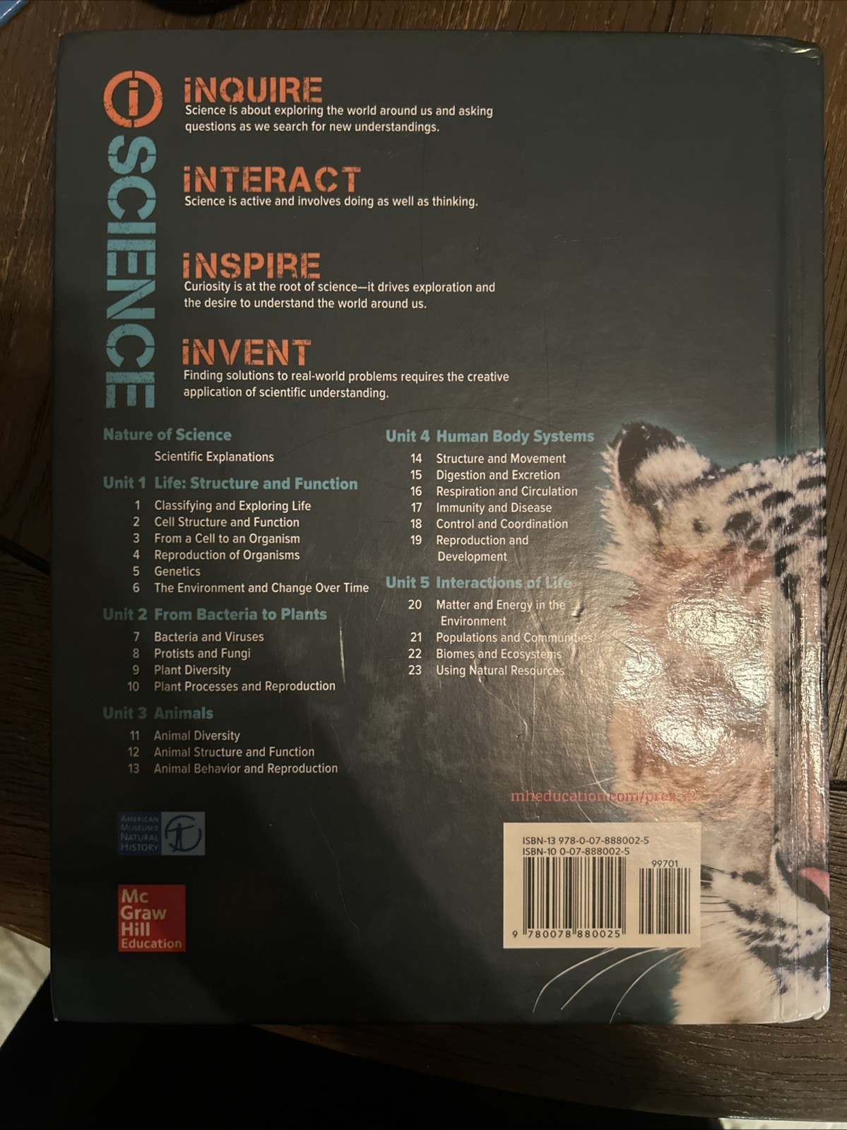 Glencoe Life iScience–Student Edition (LIFE SCIENCE) by McGraw-Hill – Hardcover