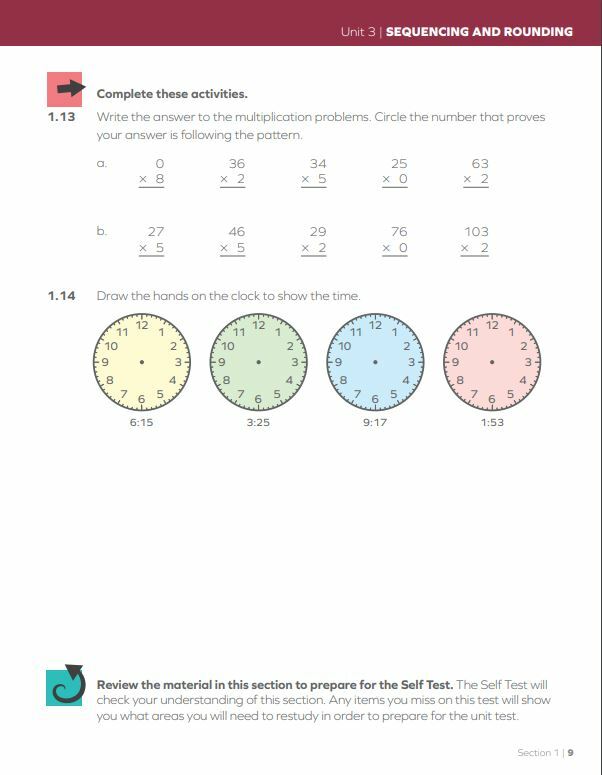 LIFEPAC® 4th Grade Math Complete Set AOP Homeschool Curriculum Grade 4