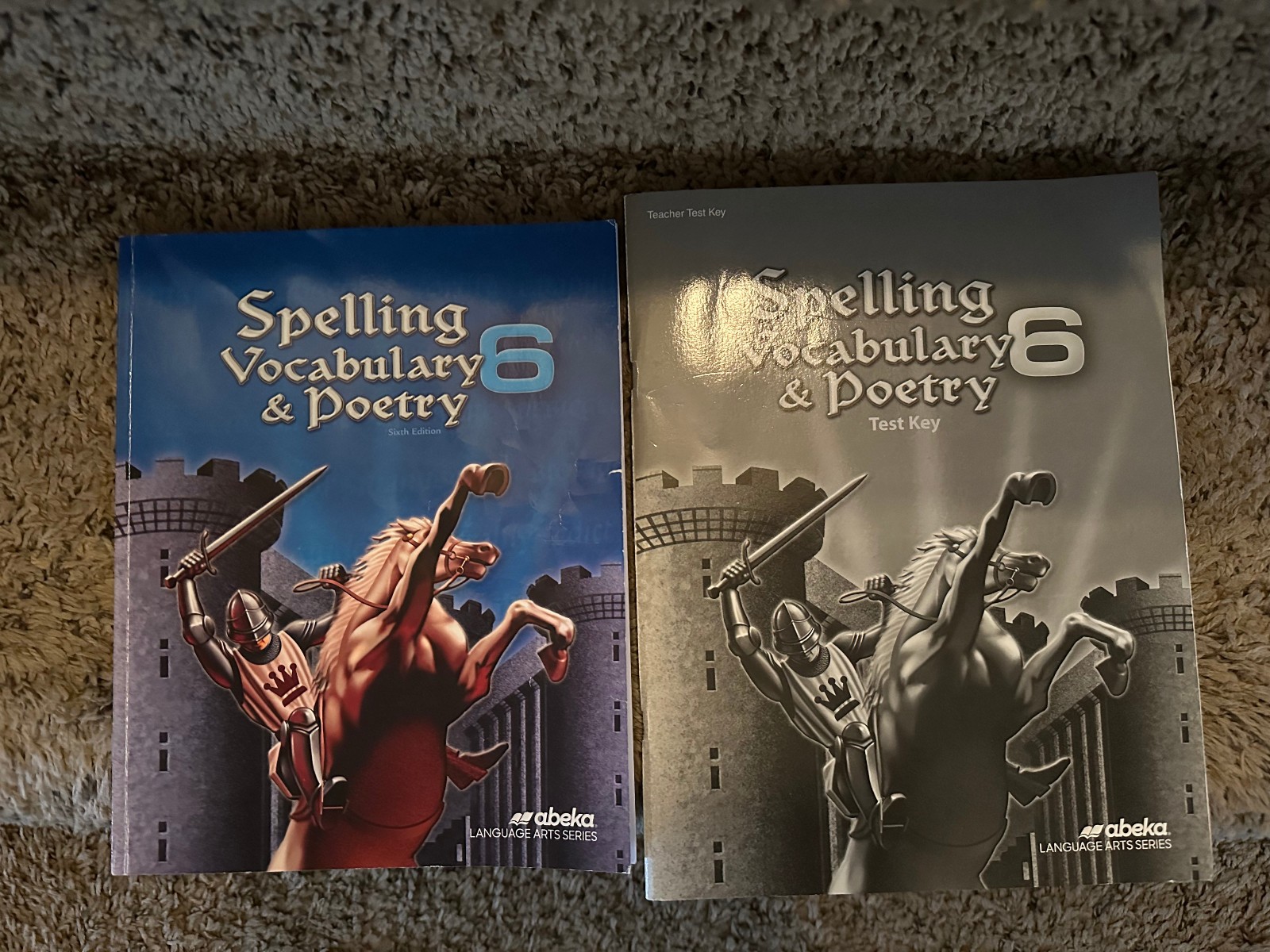 Abeka 6th Grade Spelling, Vocabulary and Poetry