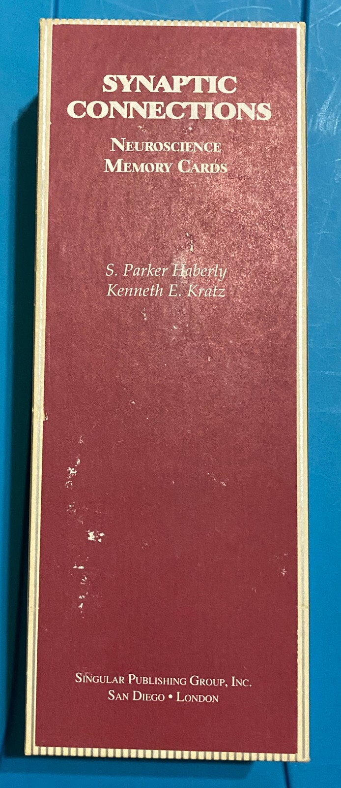 Synaptic Connections : 1000 Neuroscience Memory Study Cards 1996 – pre-owned
