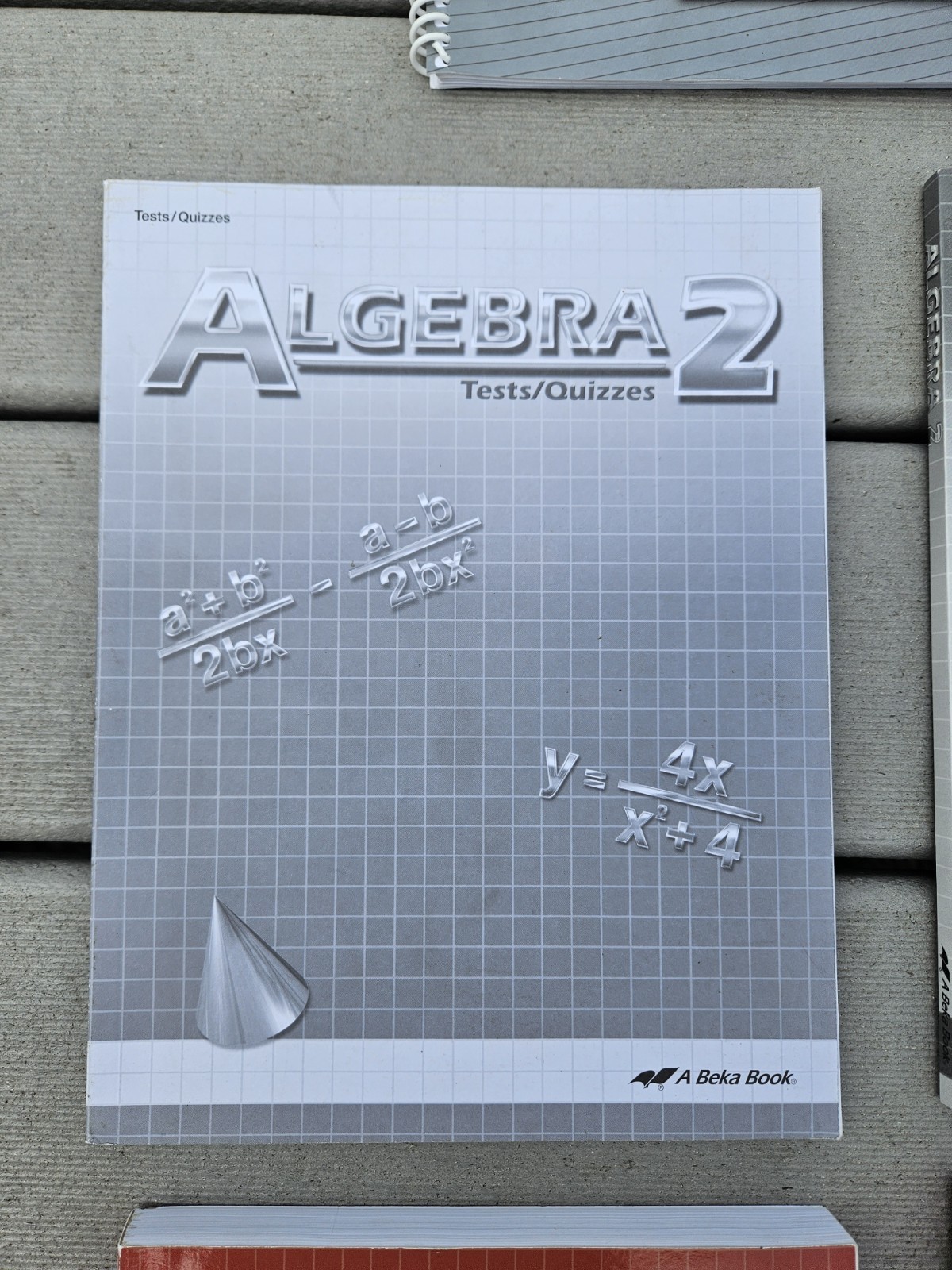 ABEKA ALGEBRA 2 Curriculum Set Homeschool Student Textbook Solution Key Test 5pc