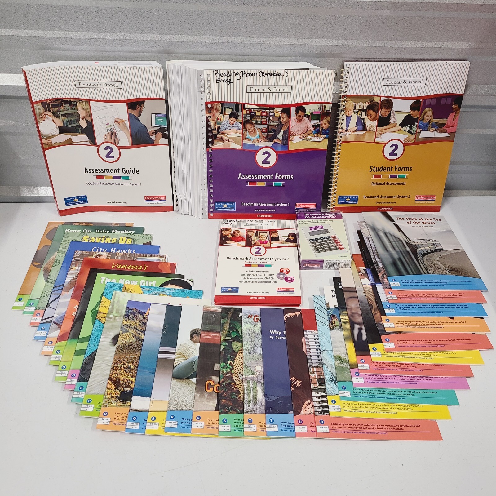 UNBOUND – Fountas Grades 3-8 Benchmark Assessment System 2 Lot, Level L-Z Reader