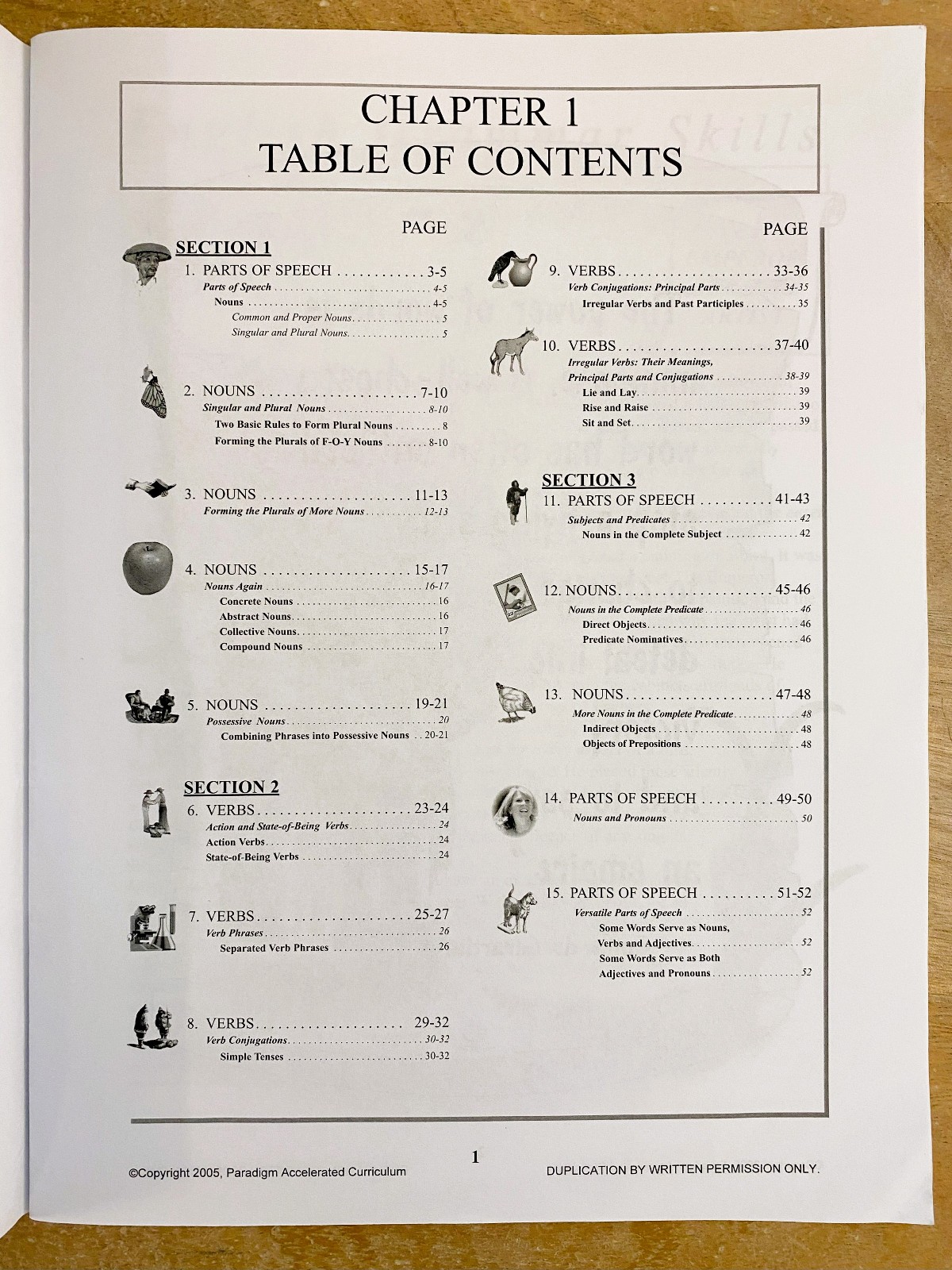 Paradigm Accelerated Curriculum PAC English Grammar Skills TRK & Text