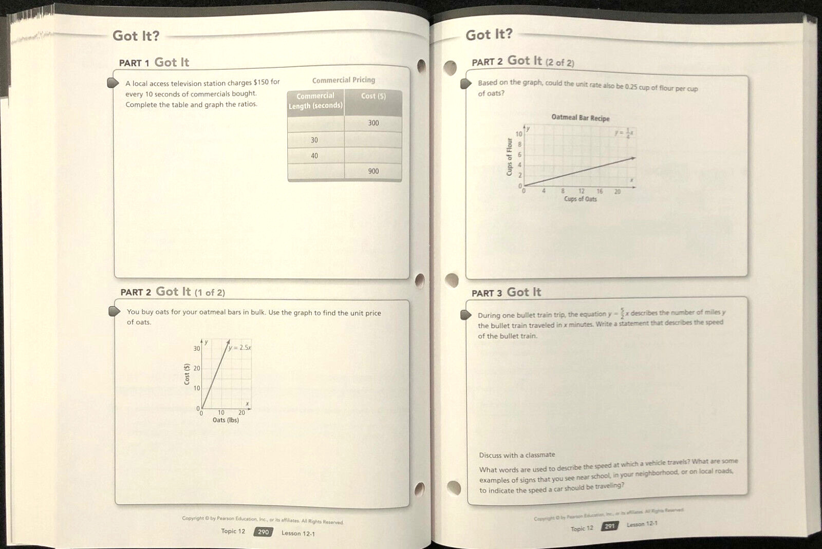 6th Grade – PEARSON DIGITS MATH – STUDENT COMPANION (2014, Paperback)