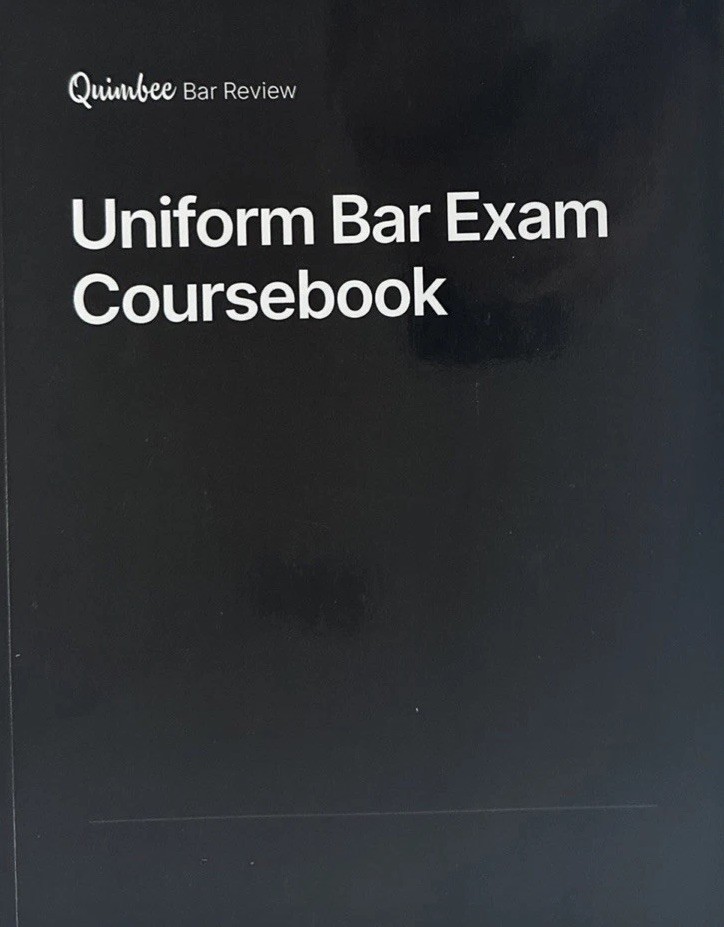 Quimbee Bar Review Uniform Bar Exam (UBE) Coursework 2022
