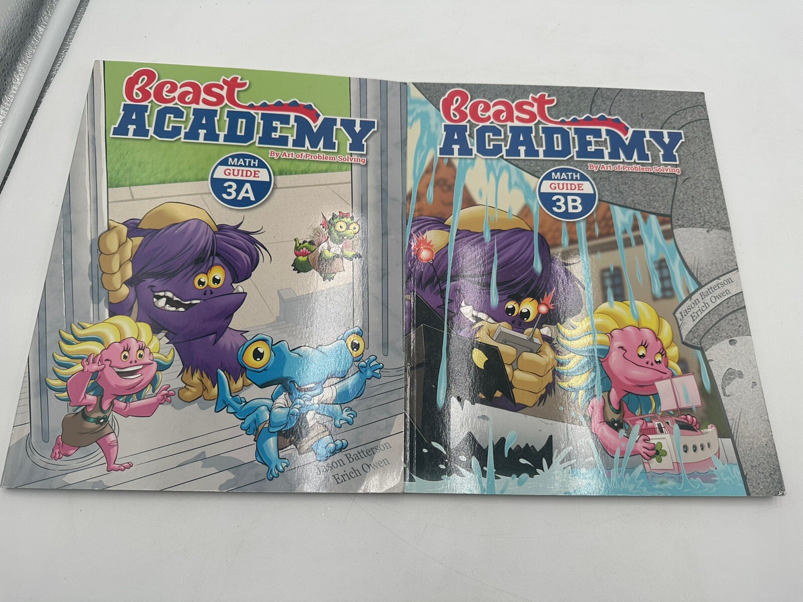 Beast Academy Math Guide 3A And 3B New