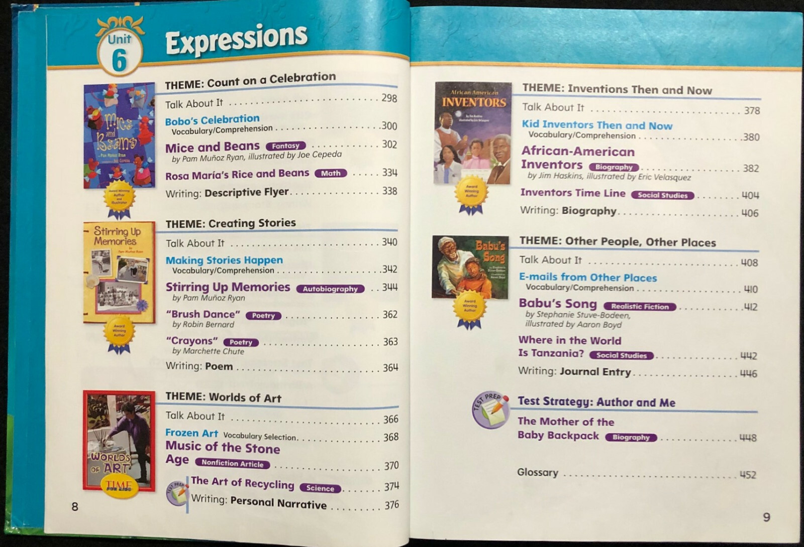 2nd Grade – TREASURES – Reading/Language Arts Curriculum, Level 2.2 (1 book)