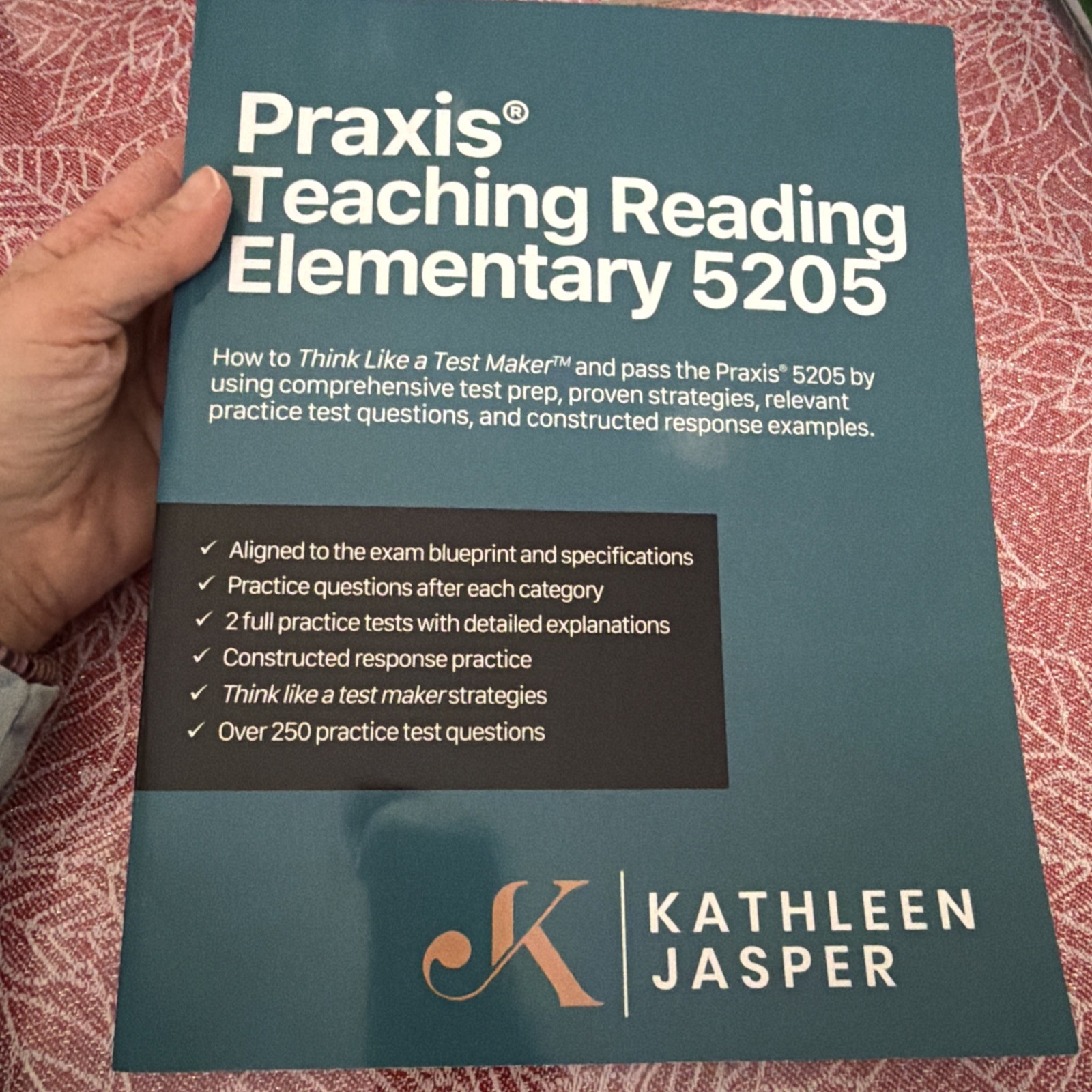 Praxis Teaching Reading – Elementary 5205, Study Guide Test Prep Book Jasper