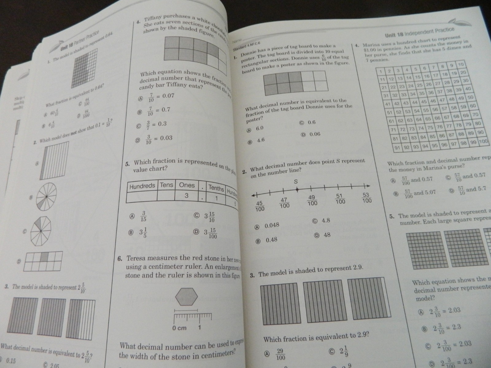 Motivation Math 4th Grade Level 4 Workbook the Common Core Student Edition