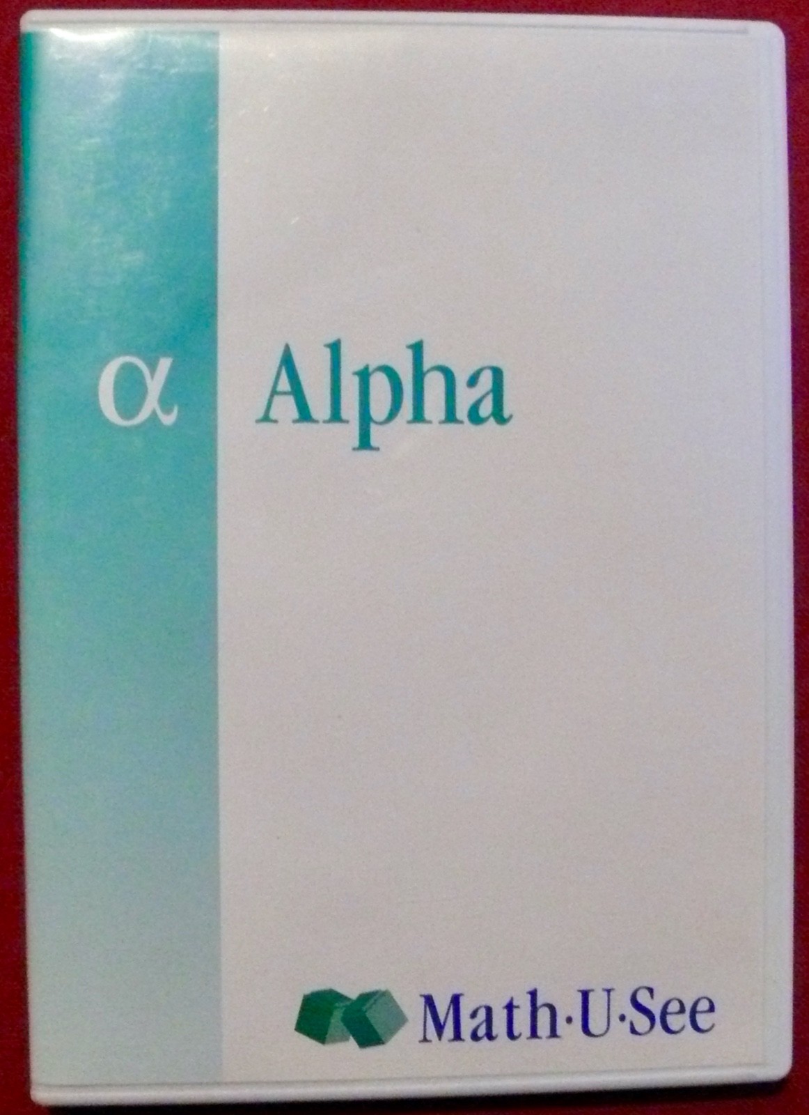 Math U See Alpha Spiral Bound Test Booklet and DVD
