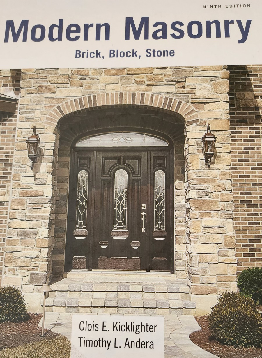 Modern Masonry: Brick, Block, Stone TABBED AND HIGHLIGHTED