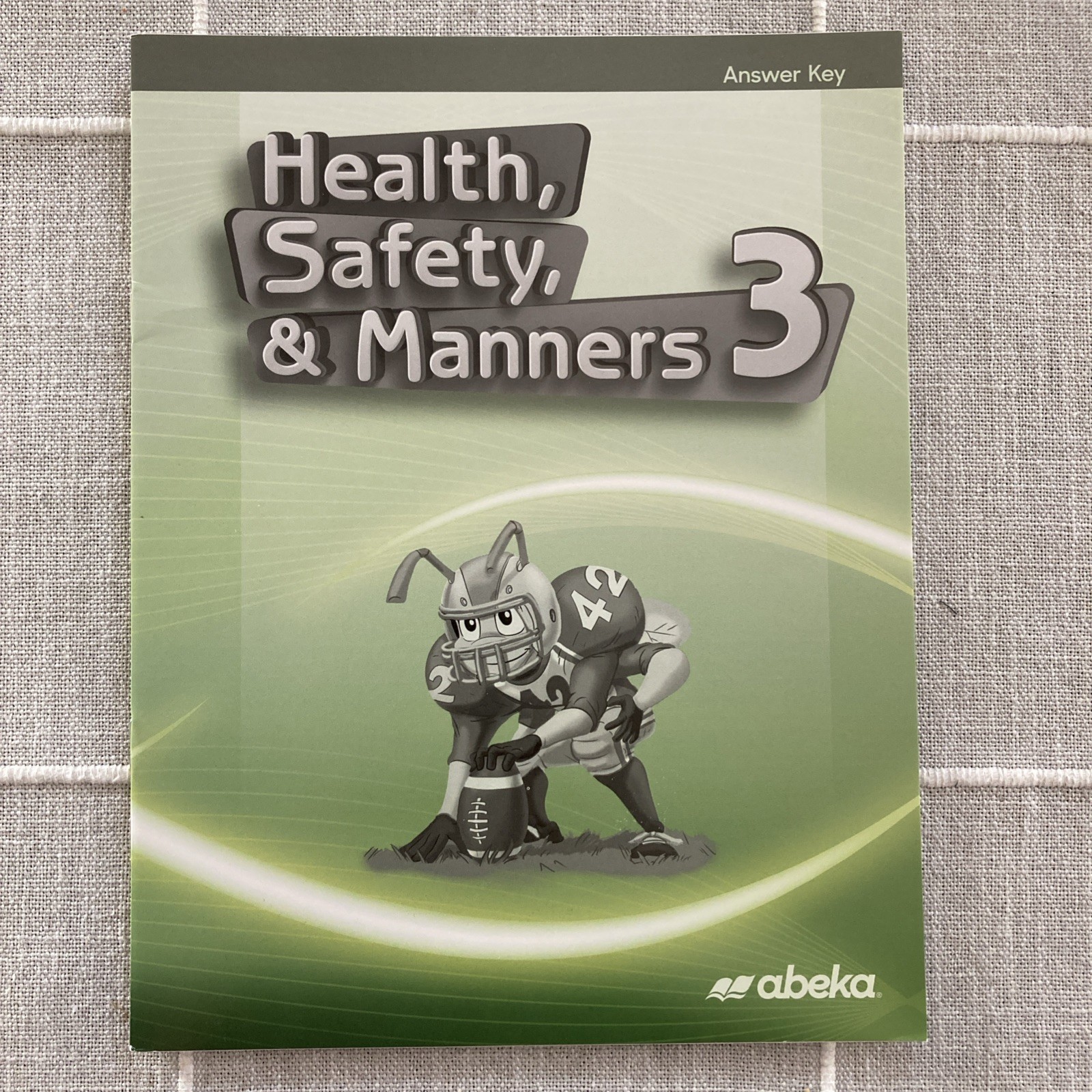 NEW Abeka 3rd Grade ANSWER KEY HEALTH SAFETY & MANNERS 3 current 4th edition