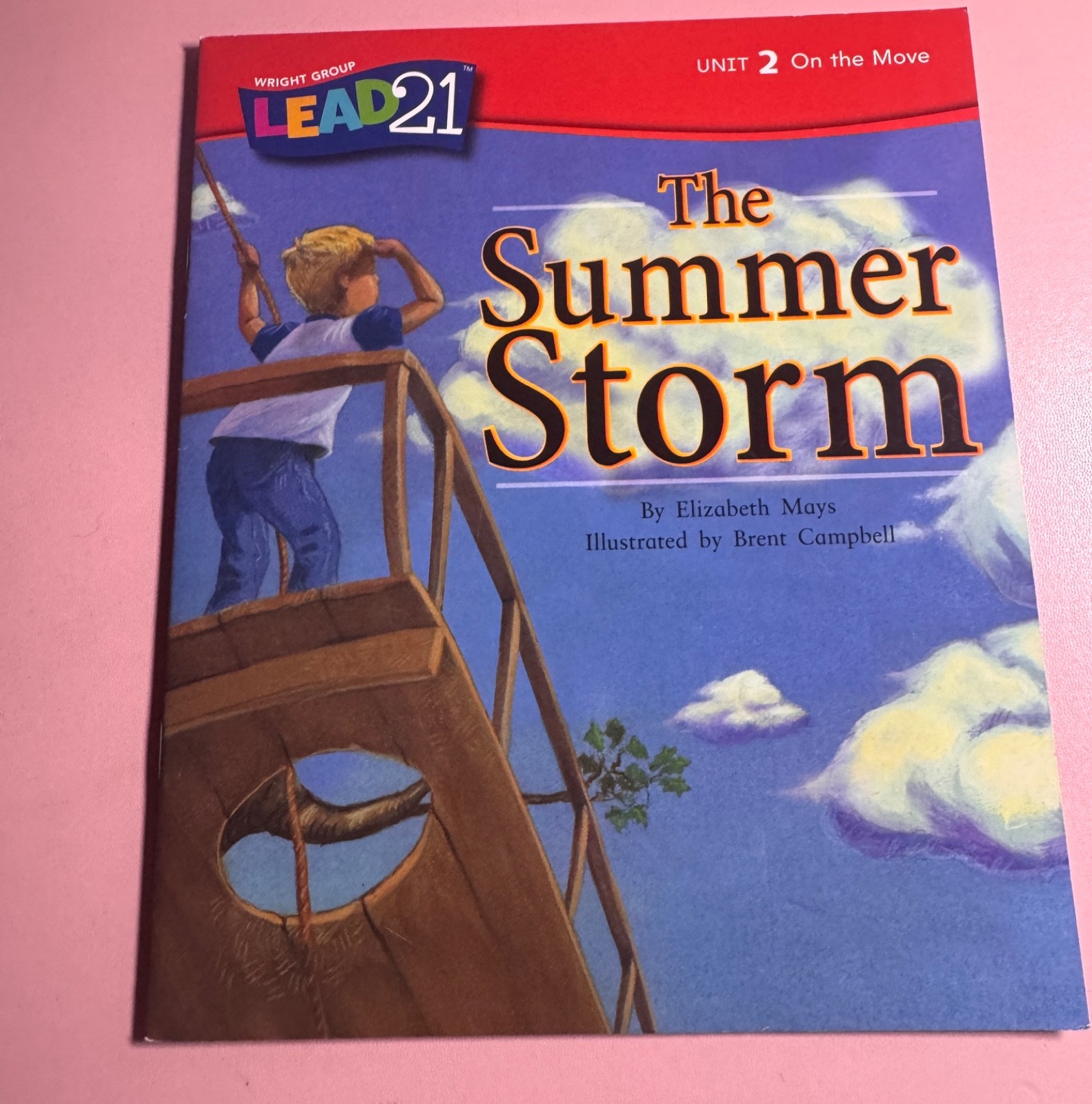 Wright Group Lead 21 Unit 2 On The Move The Summer Storm Elizabeth Mays