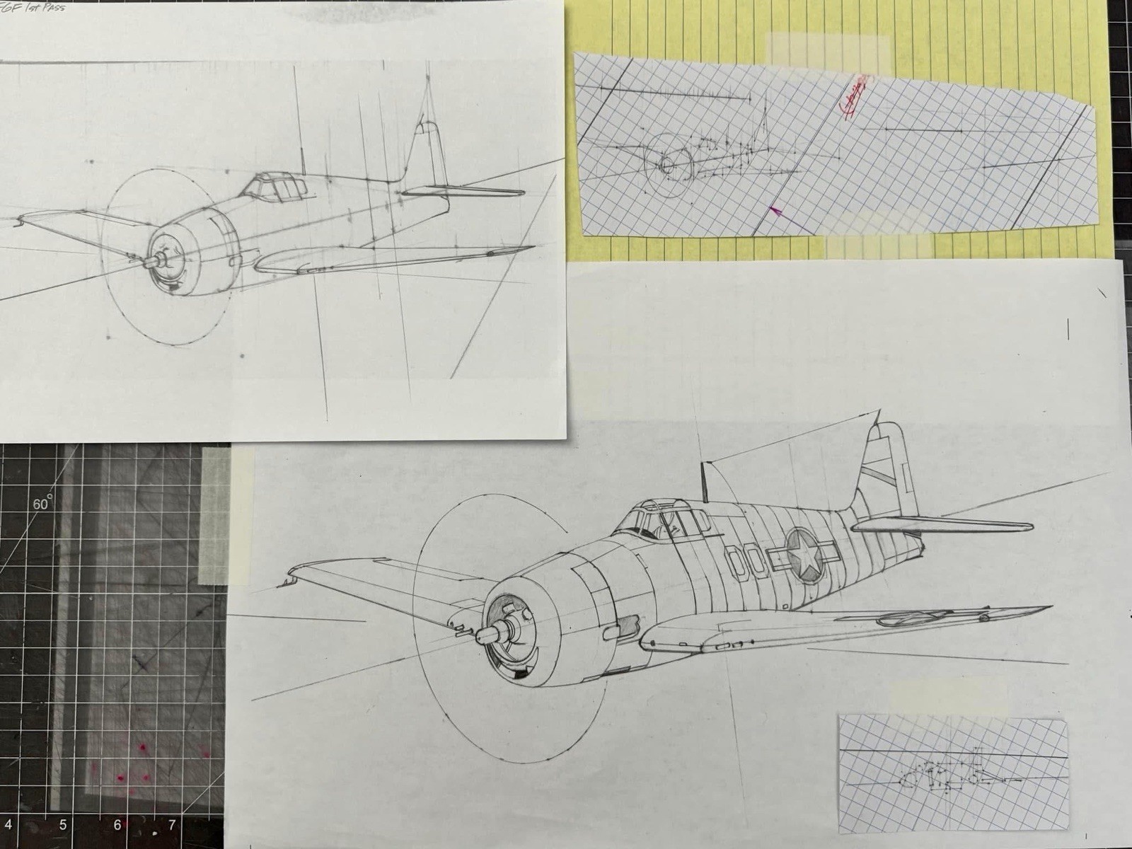 Perspective Projection by Descriptive Geometry for Artists 2nd Ed • Aviation Art
