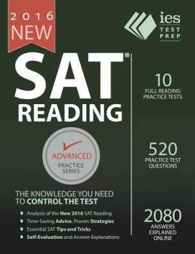 New SAT Reading Workbook – Paperback By Khashoggi, Khalid – GOOD