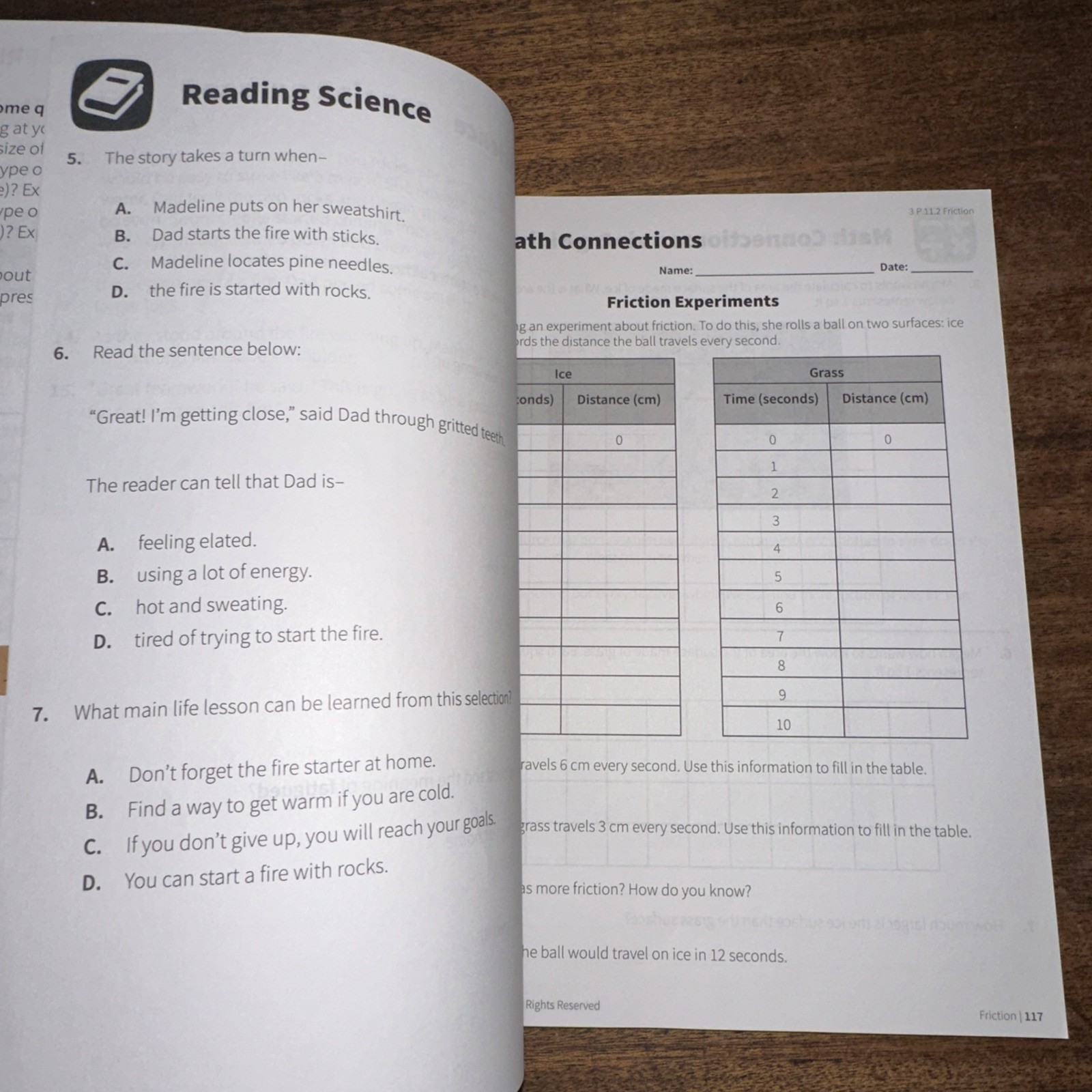 STEMscopes Florida Student Notebook, 3rd Grade Workbook Paperback PRE OWNED