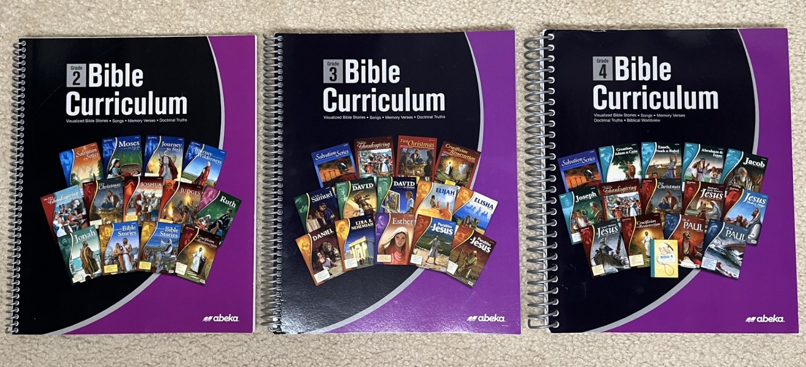 Abeka Grade 2 3 4 Bible Curriculum Daily Lessons