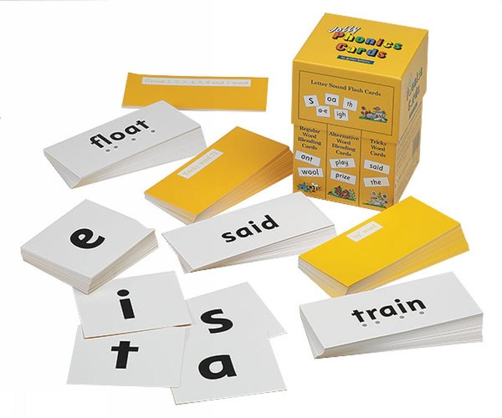 Jolly Phonics Cards: In Print Letters by Sue Lloyd (English) Cards Book