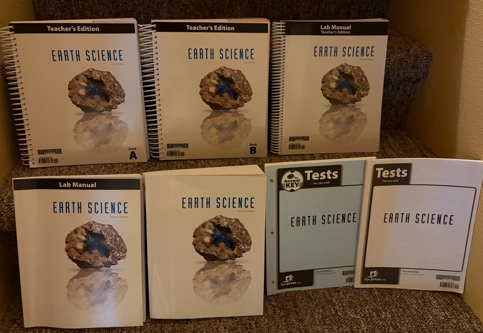 BJU Earth Science, 4th Ed. (set of 7)