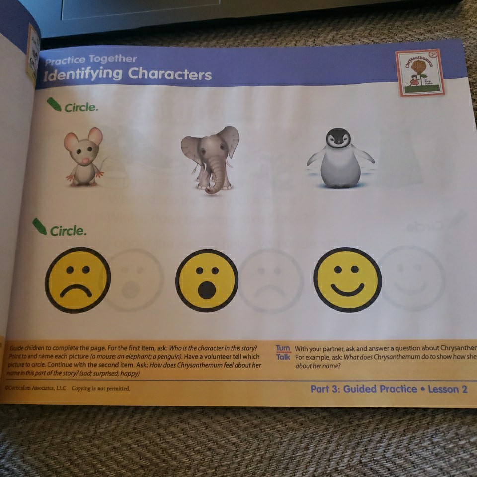 Ready Common Core Kindergarten Reading Instruction Student Consumable Workbook