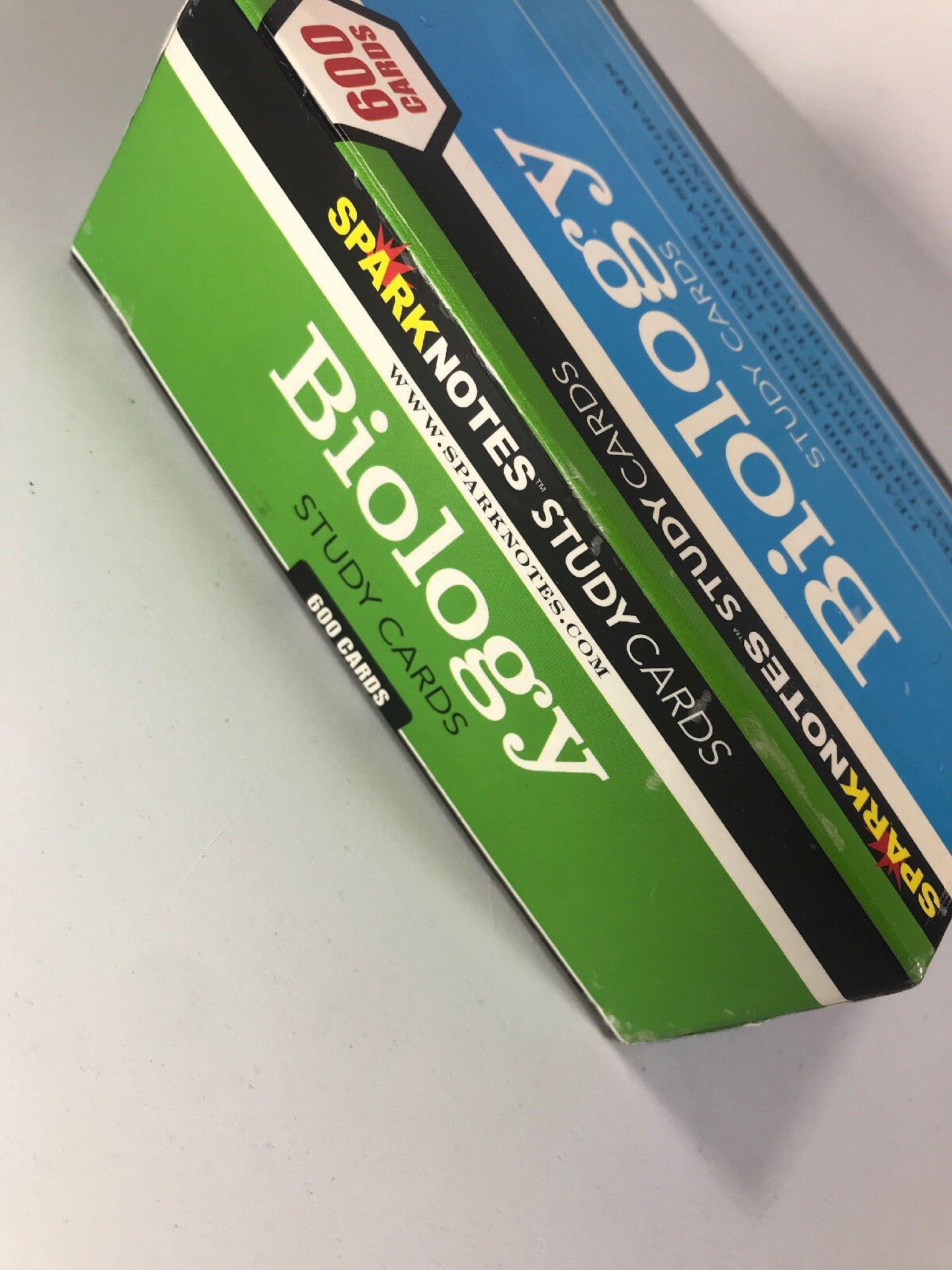 SPARKNOTES 600 Subject Biology Study Cards For Flash Review 3″ x 2″