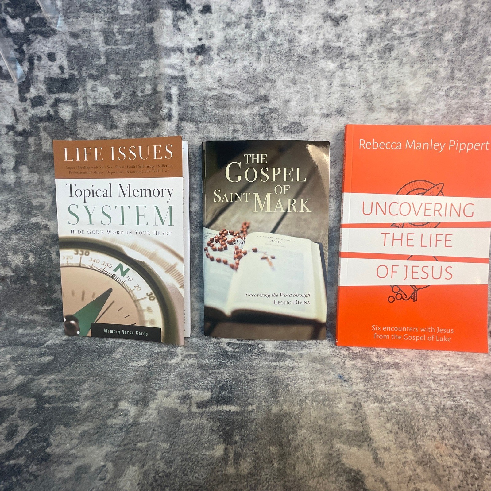 Gospel Study Bundle Topical Memory System Mark Pippert Uncovering Life of Jesus