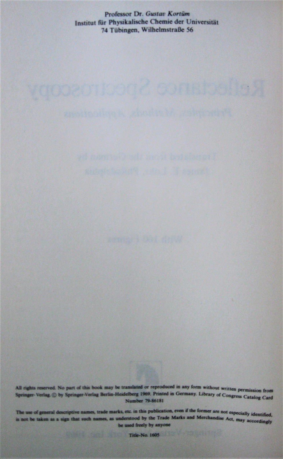 Reflectance Spectroscopy Principles Methods Applications HCDJ optics physics