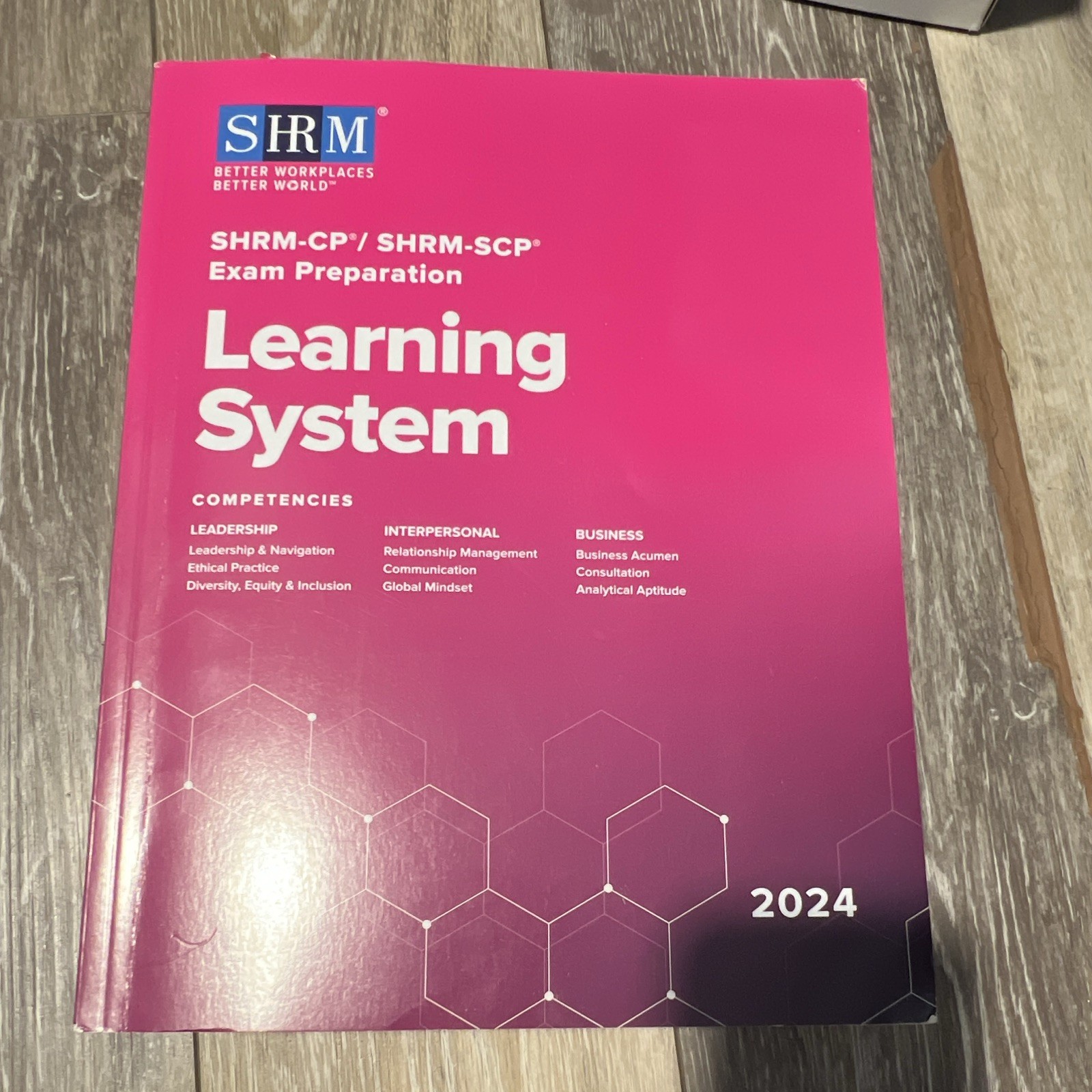 SHRM SHRM-CP/SHRM-SCP Exam Prep Learning System Study Guide Book 2024