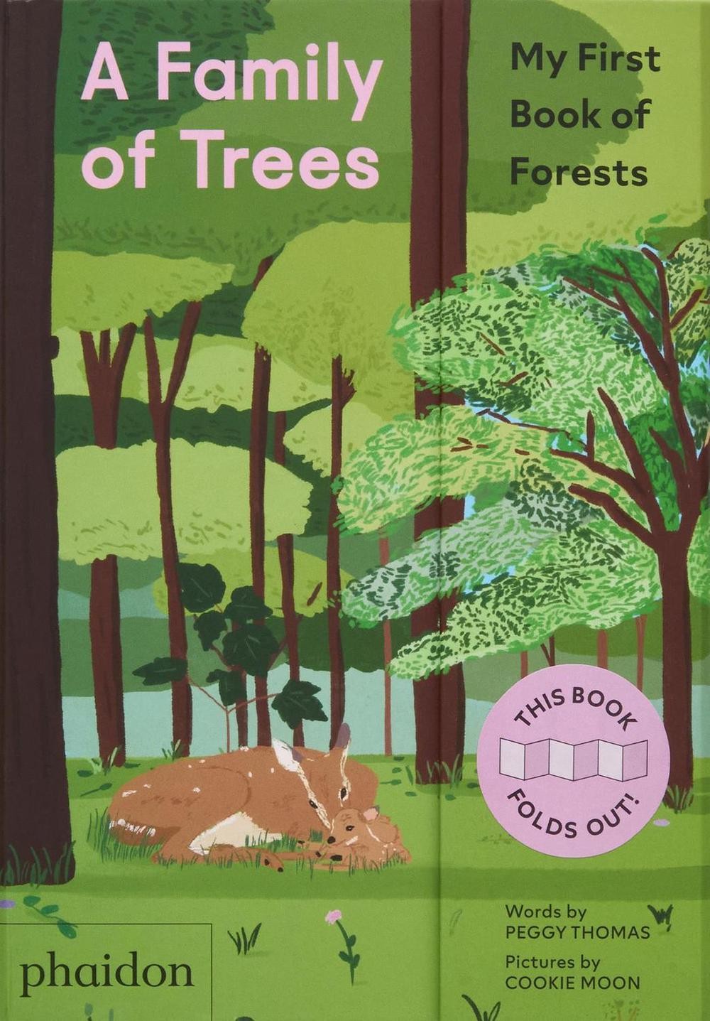 A Family of Trees: My First Book of Forests by Peggy Thomas Board Book Book