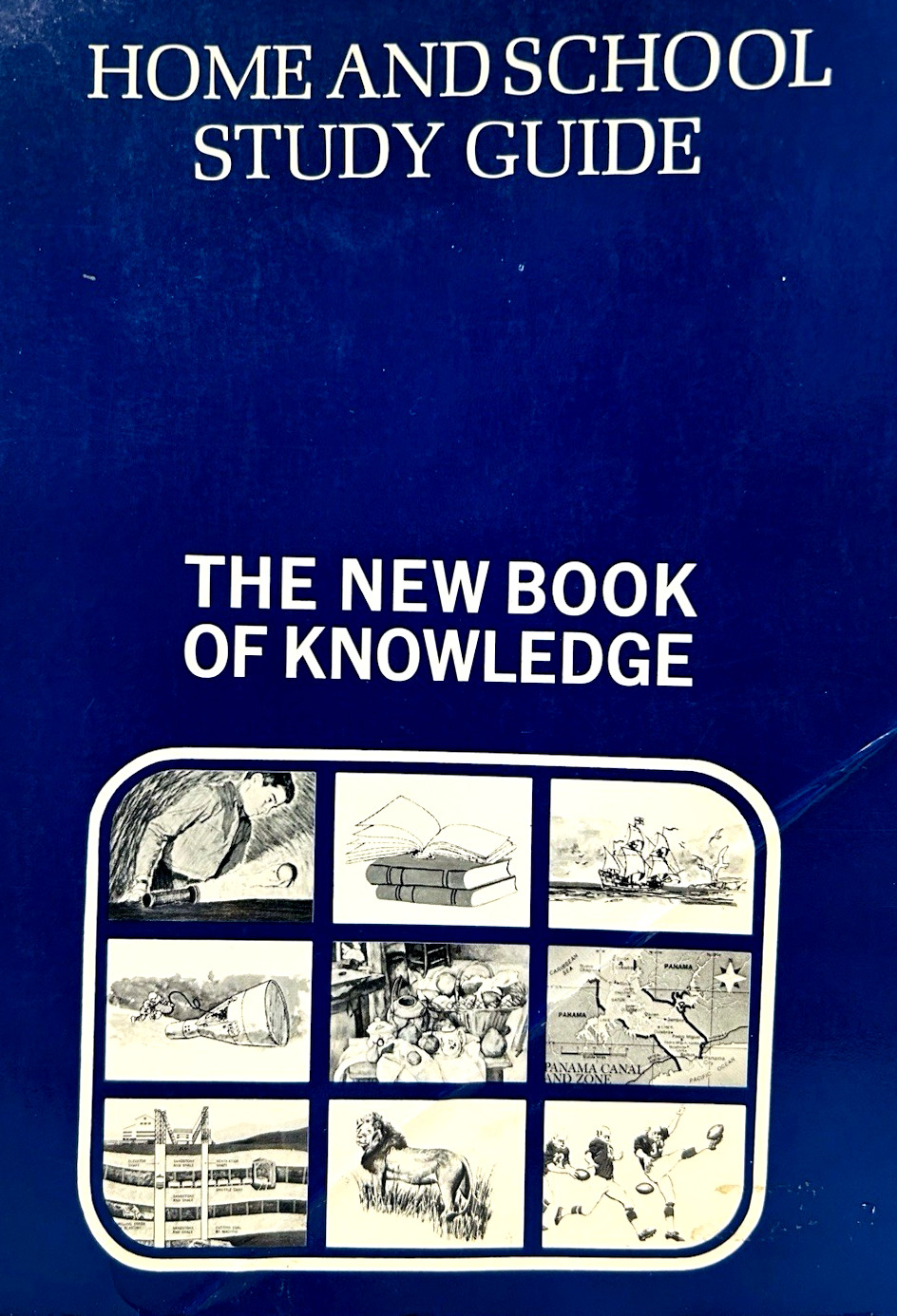 Home And School Study Guide The New Book of Knowledge Grolier 1967