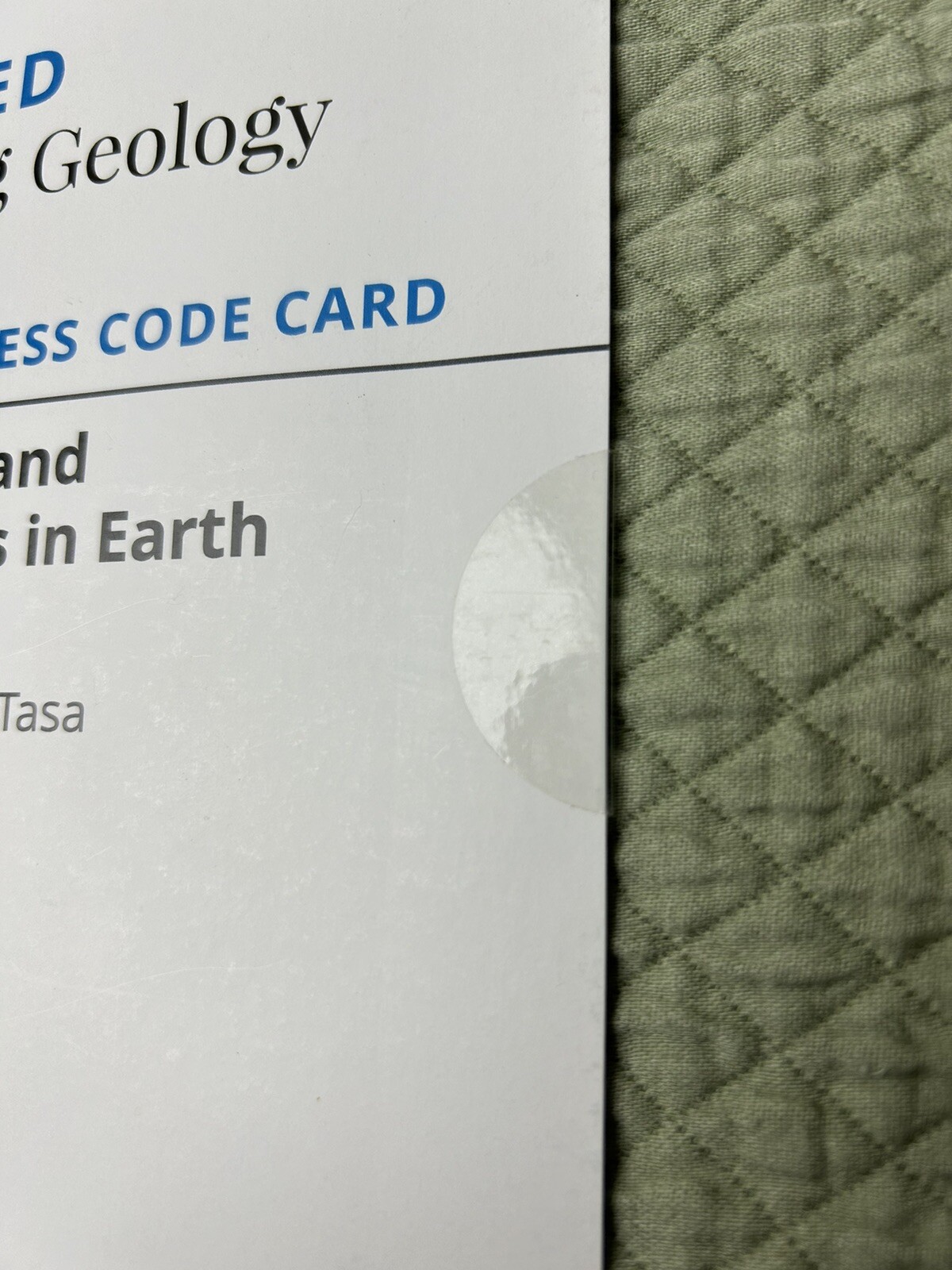 Modified Mastering Geology with Pearson eText — Standalone Access Card