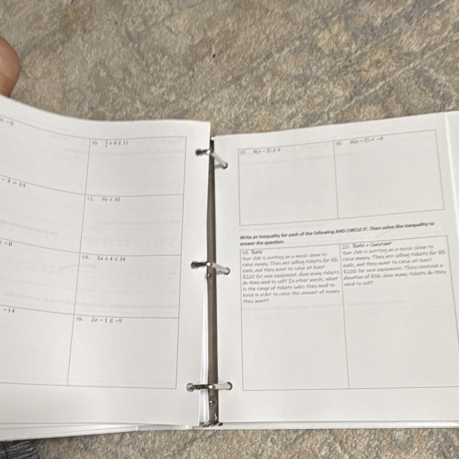 Denison Algebra Pre-Algebra Parent Guide Test Booklet Solutions Manual Ringbound