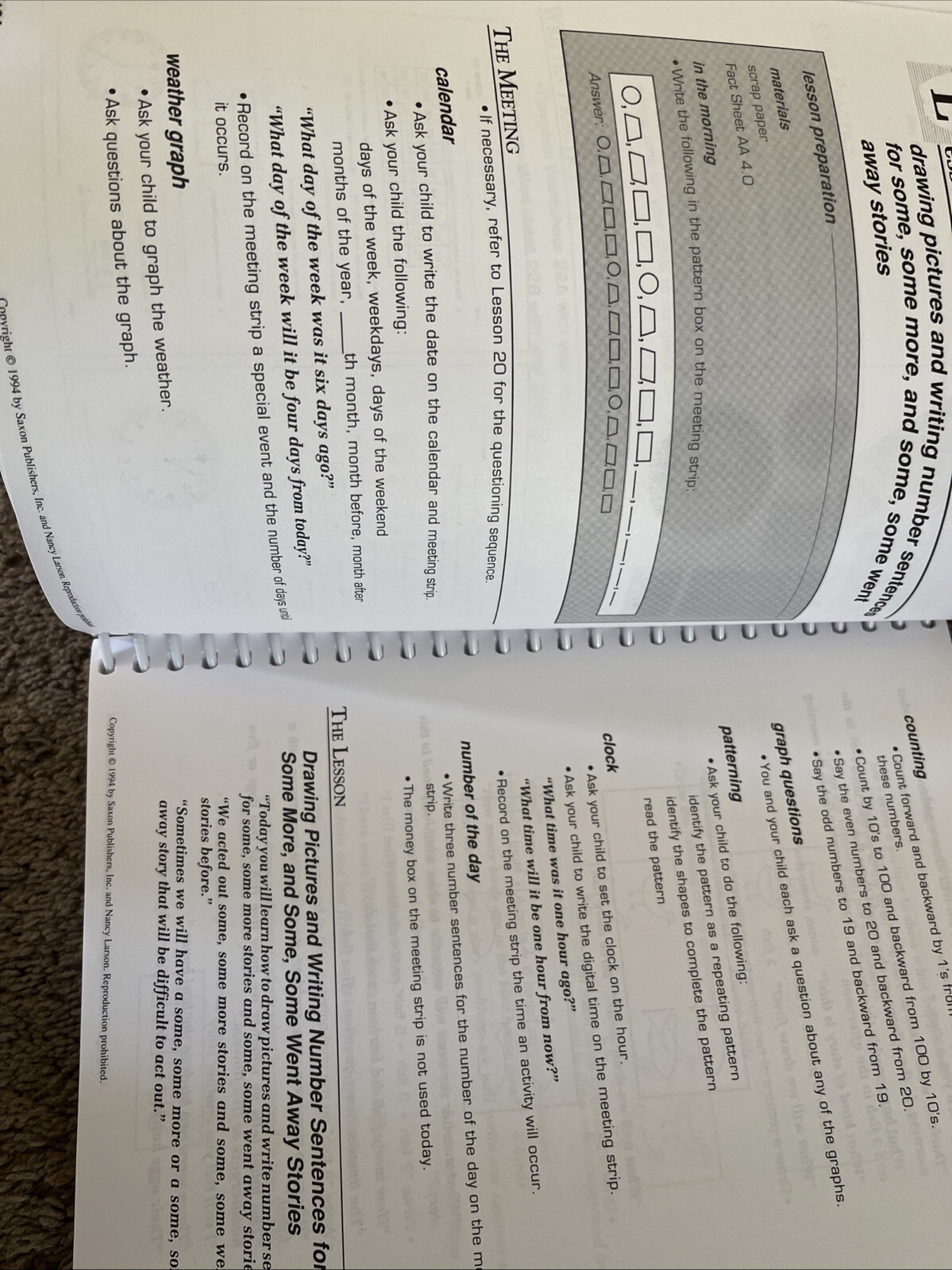 Saxon Math 2 Home Study Teacher Edition Homeschool Curriculum