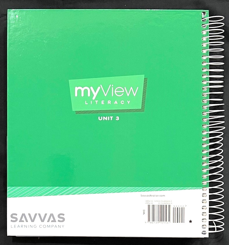 4th Grade – MY VIEW LITERACY – TEACHER EDITION (UNIT 3) (2020, Savvas)