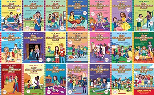 The Baby-Sitters Club Complete Series Set Books 1-21 by Ann M. Martin