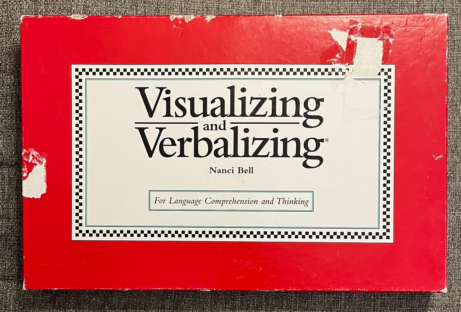 Visualizing and Verbalizing Kit For Language Comprehension & Thinking Nanci Bell