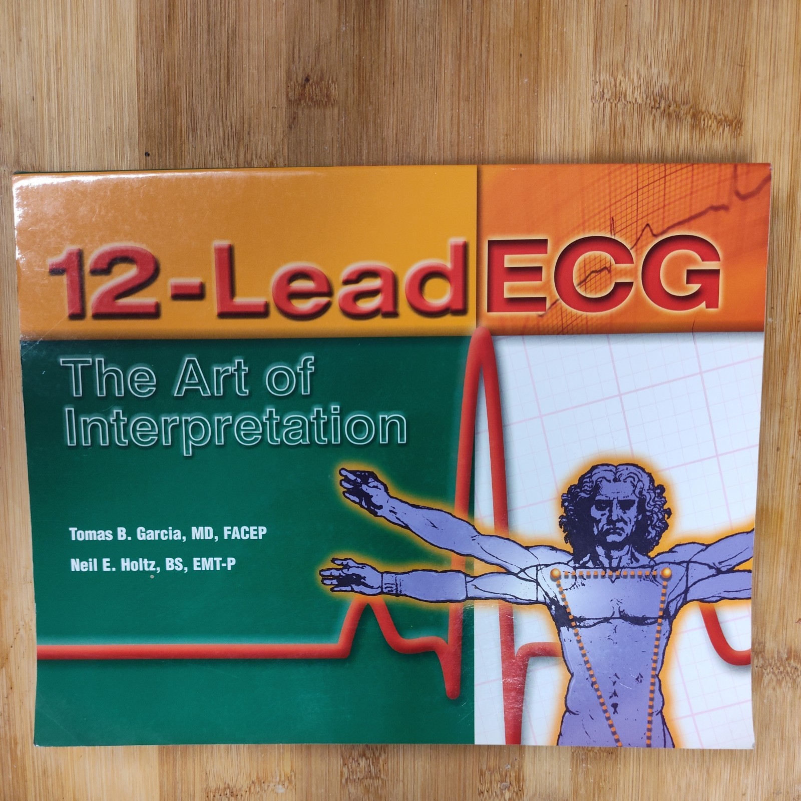 12-Lead ECG: The Art of Interpretation – Paperback By Garcia, Tomas B – GOOD