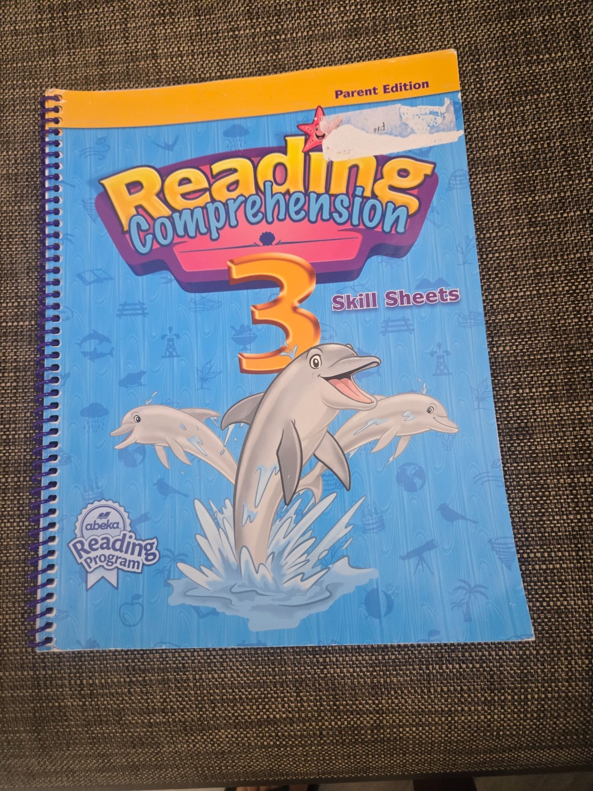 Abeka Reading Comprehension 3 Skill Sheets Parent Edition Free Shipping!