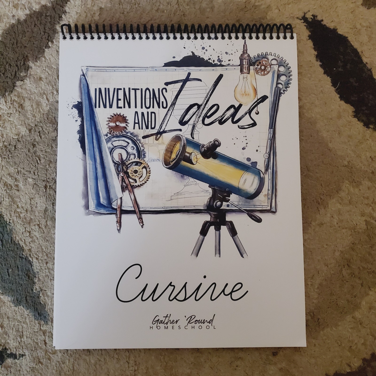 Gather Round Homeschool Cursive Book Inventions and Ideas