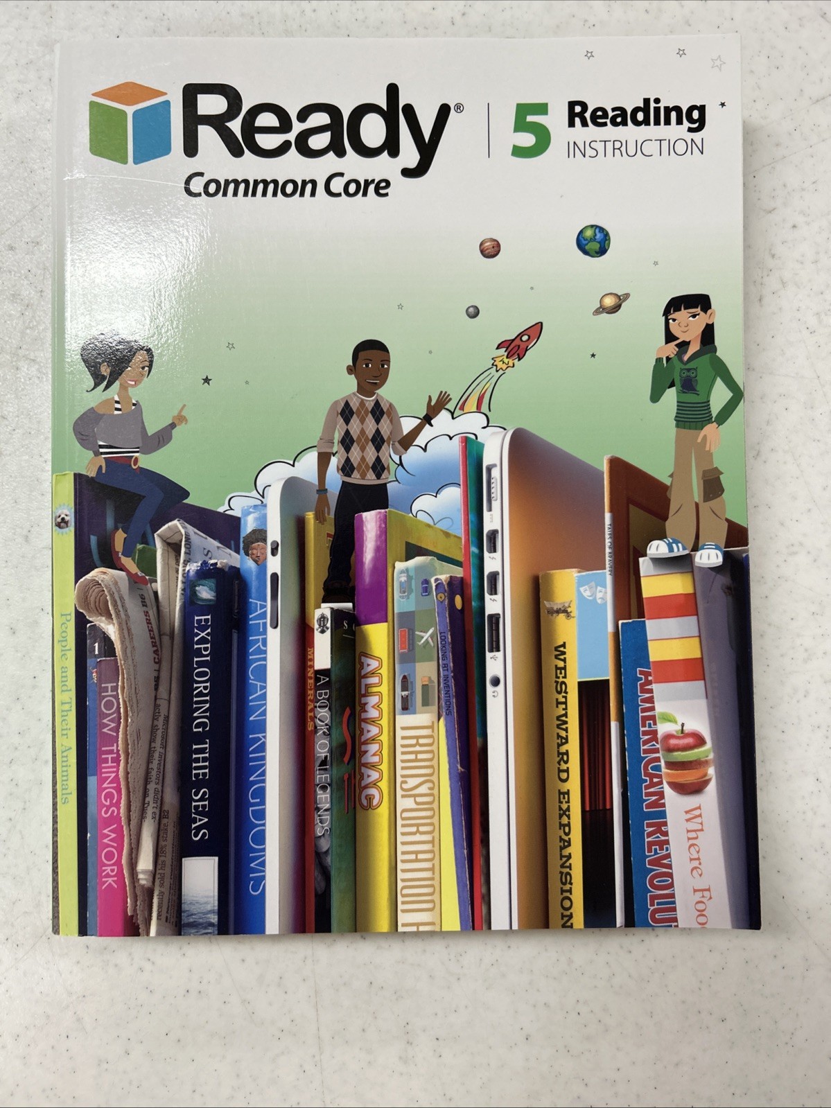 Ready Common Core 5 Reading Instruction Teacher/Workbook Set