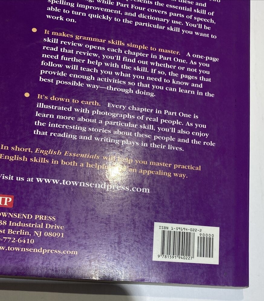 English Essentials by Beth Johnson & John Langan
