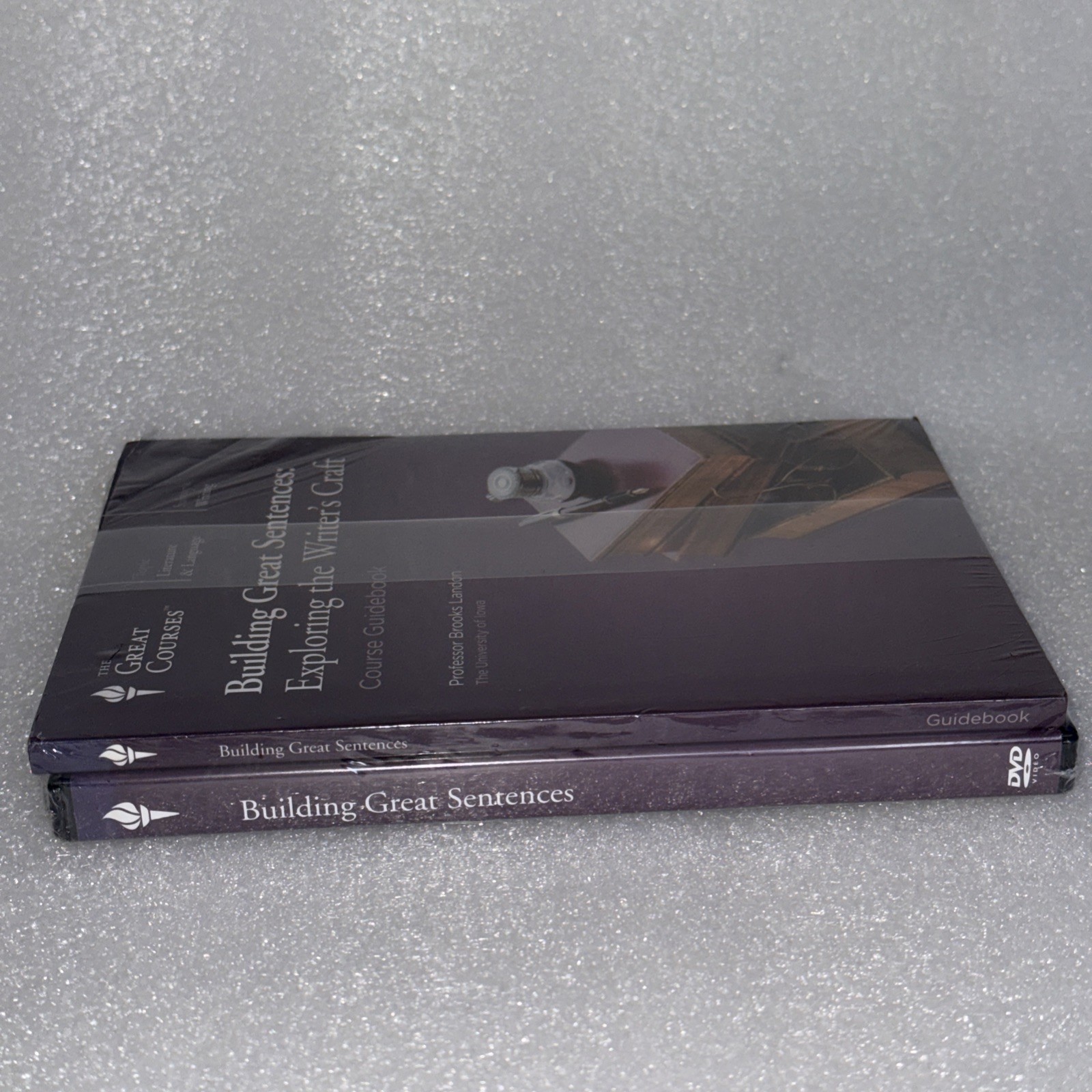 GREAT COURSES Building Great Sentences Exploring Writer’s Craft DVD/Book 2008