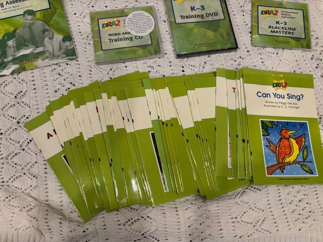 DRA2 Developmental Reading Assessment DRA 2 Grades K-3 Books, Discs, Manuals