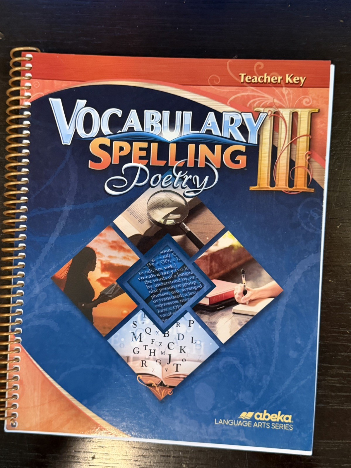 abeka: Vocabulary, Spelling, Poetry III – Teacher Key 6th Language Arts 2022 VG