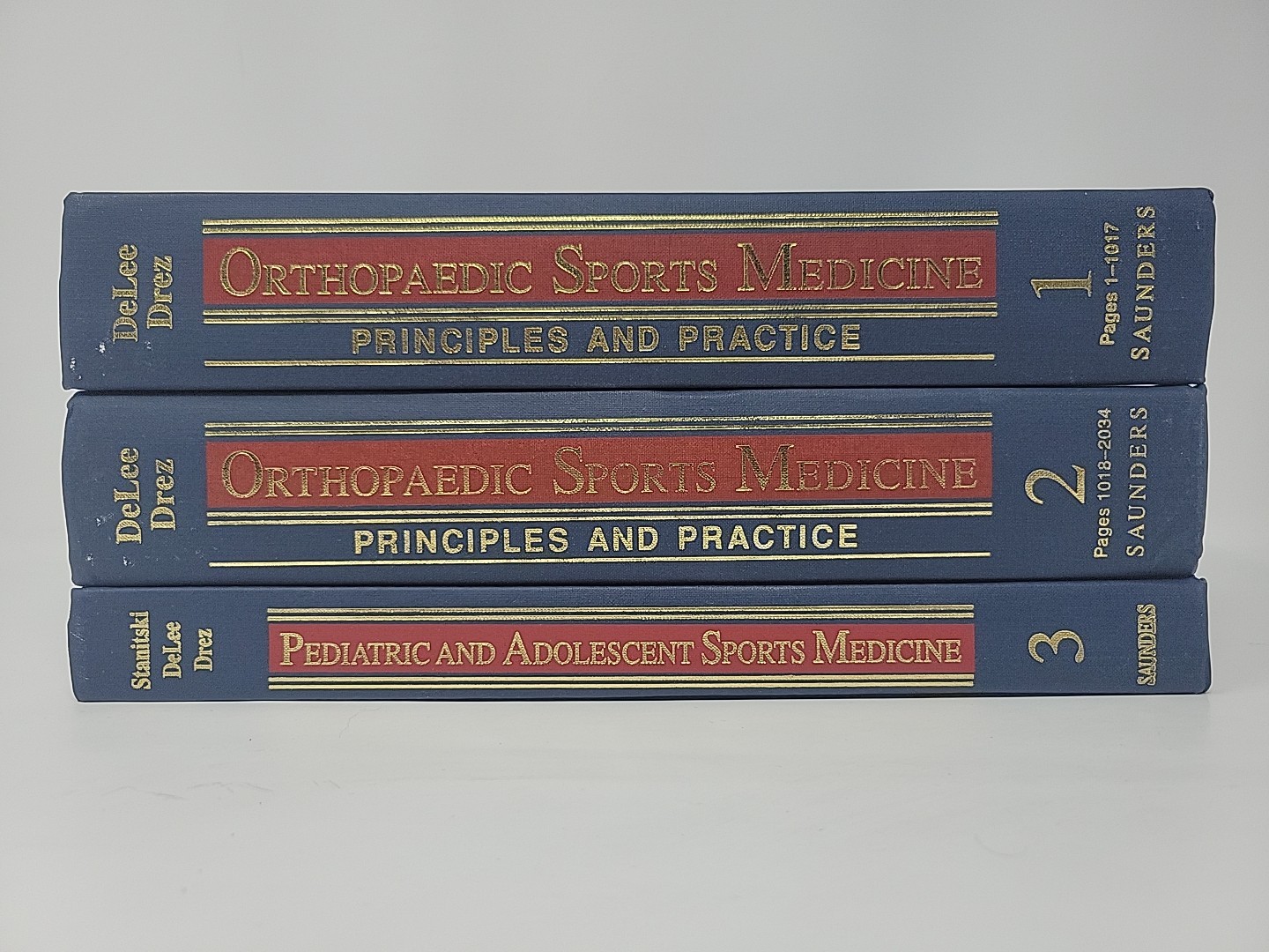 Orthopaedic Sports Medicine Volumes 1, 2 & 3 – DeLee/Drez