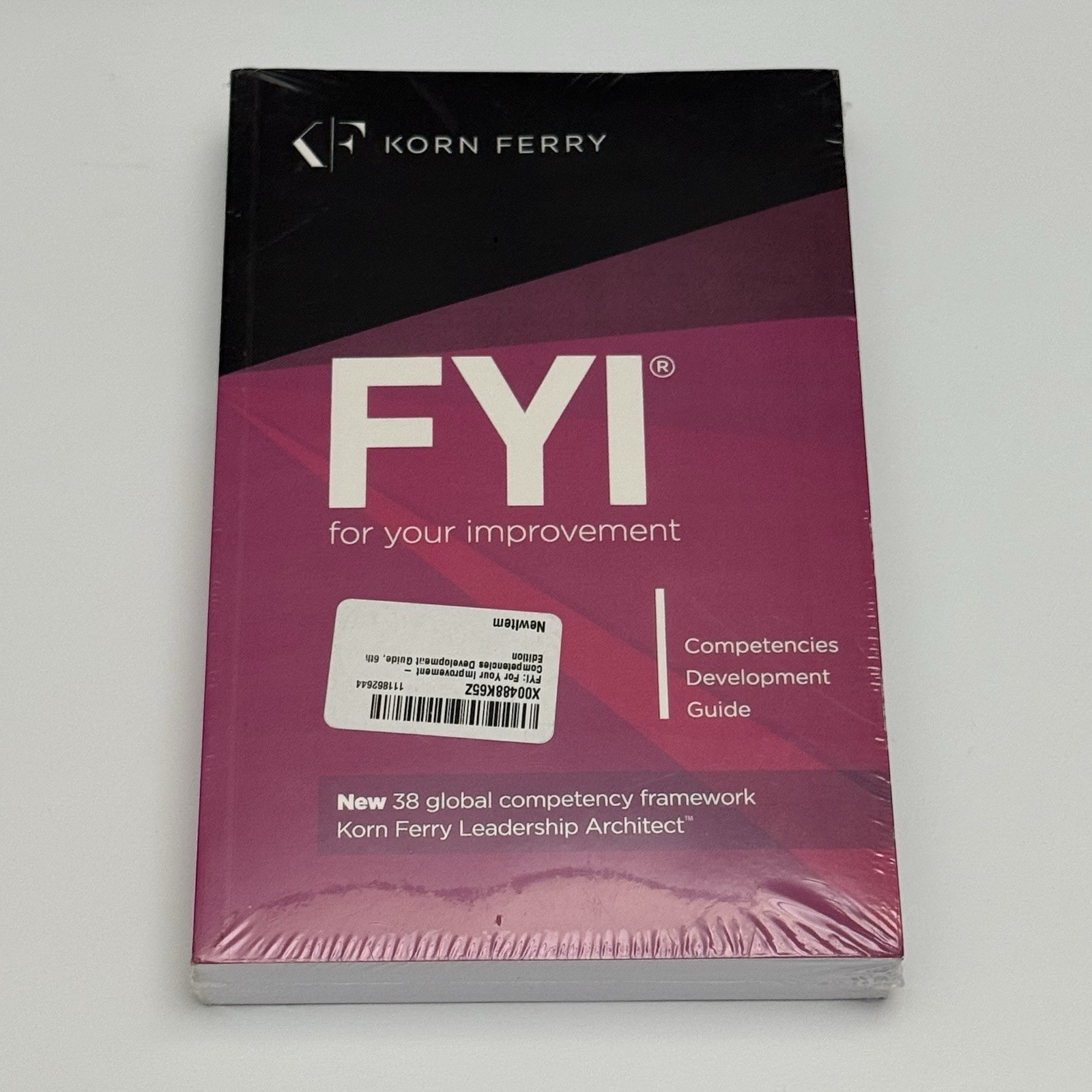 FYI For Your Improvement Competencies Development Guide 6th Edition Good