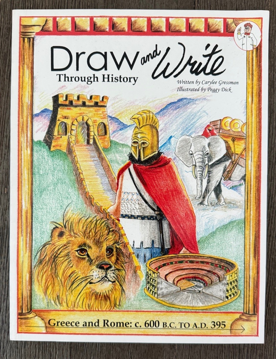 Draw and Write Through History Creation- Jonah, Greece-Rome by Carylee Gressman