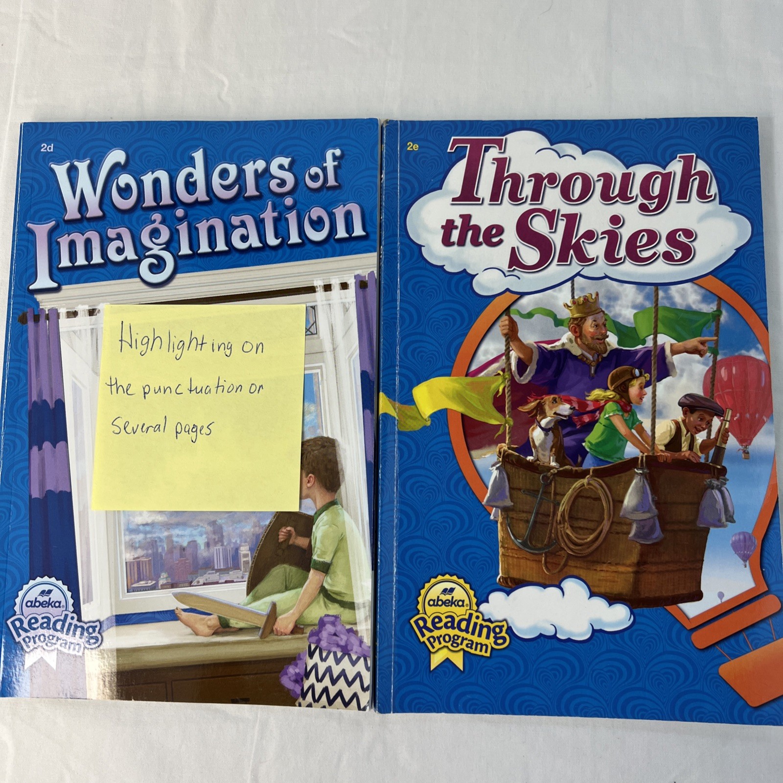 Abeka Reading 2 Answer Key And Readers Some Writing/Missing 2 Books 2nd Grade